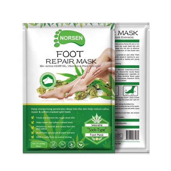 Wholesales Moisturizing Exfoliating Foot mask Private Label Feet Peeling Foot Care Mask