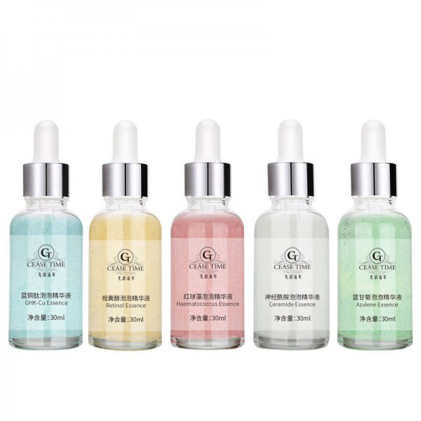 5 Types Private Label Private Label Skin Care Serum with Hyaluronic Acid Face Essence Retinol AHA 30ml