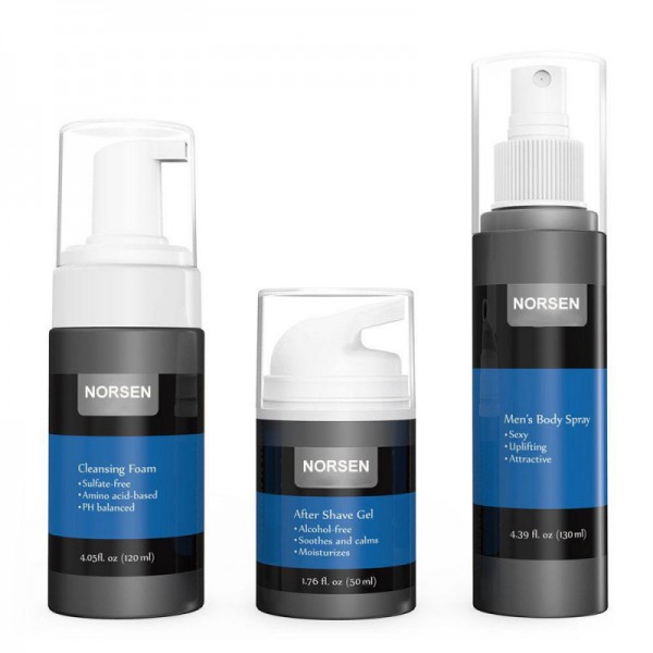 Hot Sales OEM High Quality Private Label Face Care Anti-aging Whitening Skin Care Set for Men