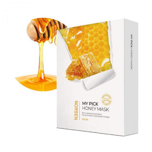 OEM ODM moisturizing shrink pores aloe vera honey essence facial mask for skin care