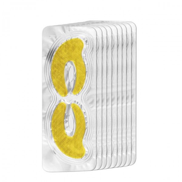 Hot Selling 24K Gold Caviar Collagen Gel Eye Treatment Mask For Dry Eyes Anti Wrinkle Eye Mask