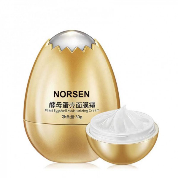 Wholesale Private Label Egg Shell Yeast Mask Cream for Moisturizing Tightening