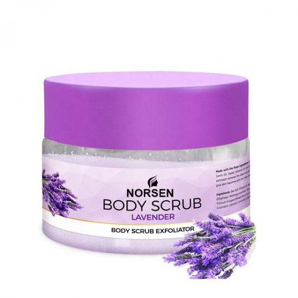 Private Label Organic Remove Dead Skin Exfoliator Lavender Body Scrub