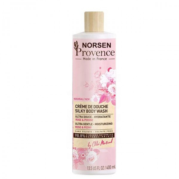 Private Label Organic Deep Cleansing Whitening Rose Shower Gel
