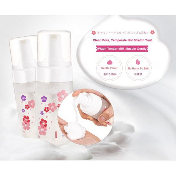 Oem Factory New Recommend Face Wash Whitening Amino Acid Oil Control Vitamin C Cleansing Mousse for women