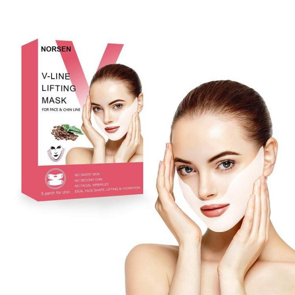 Factory Supply Private Label V Lifting Moisturizing Firming Slimming Face Mask