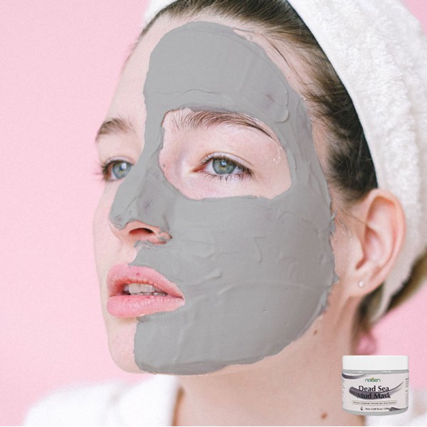 Spa Quality Pore Reducer for Acne Blackheads and Oily Skin Natural Skincare for Women Dead Sea Mud Mask for Face and Body