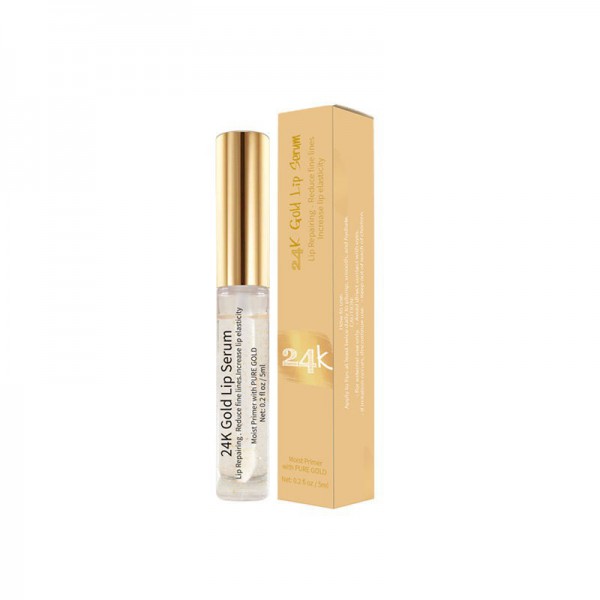 private label korean beauty care moisturizing nourishing dry skin brighten remove  exfoliate 24k gold lip serum
