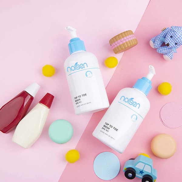 Private label custom baby care natural organic Smoothing repairing nourishing baby body wash baby Shower gel