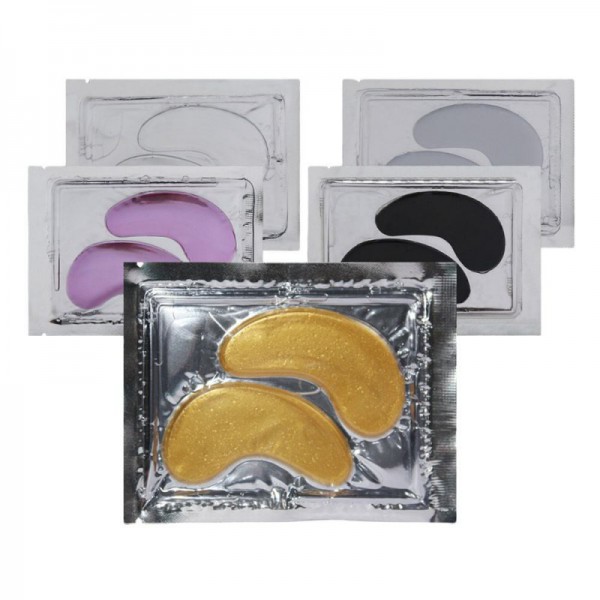 Private label  go black rim of eye and pouch gel eye mask