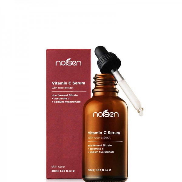 Hot Selling Natural Facial Serum 20% organic Vitamin C with Rose Exfoliating Serum